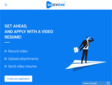 Tablet Screenshot of gocvone.com